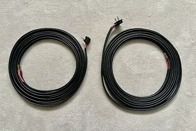Naim NAC A5 Black Speaker Cable - 8m And 10m (18m Total) - Terminated • £62