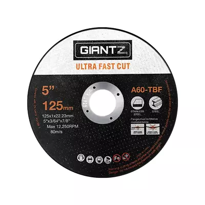 $114.88 • Buy Giantz 200-Piece Cutting Discs 5  125mm Angle Grinder Thin Cut Off Wheel Metal