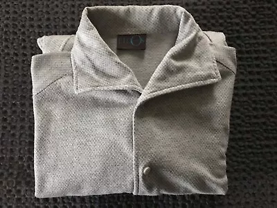 Eidos Napoli Italy Cotton Shacket Sweater. 15/38. Small - Med Gray Men • $68