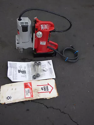 Milwaukee Magnetic Drill Cat. No. 4203 W/ 4262 Motor 3/4  Chuck 120 Volt • $1400