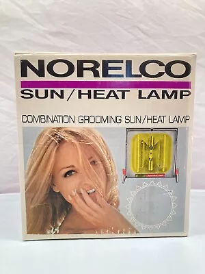 Norelco Combination Grooming Sun/Heat Lamp HP3108 Vintage Tanning Bulb DE10 • $74.99