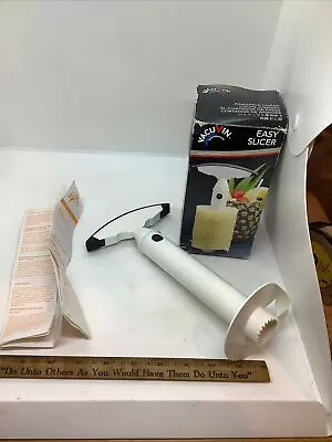 $7.99 • Buy Vacuvin Easy Slicer - Pineapple Slicer & Removes Cores - Boxed