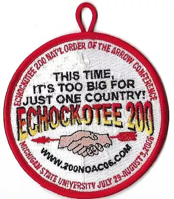 OA Lodge 200 Echockotee R-11 2006 NOAC • $7.95