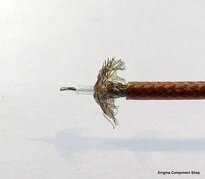 RG316D Double Shielded Low Loss 50 Ohm RF Coax Cable UK Seller/Fast Dispatch. • £3.79