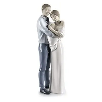 New Nao By Lladro Happy Family Figurine #1861 Brand Nib Love Large Save$ F/sh • $329.98