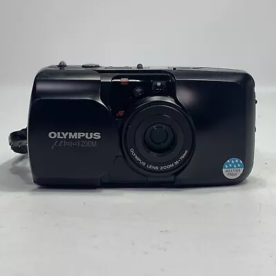 OLYMPUS µ MJU ZOOM 35mm Camera Zoom 35-70mm AF Weatherproof Japan • $99.95