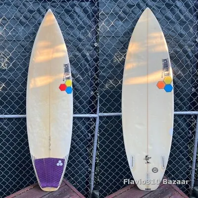 Used CHANNEL ISLANDS SURFBOARDS Al Merrick 5'9 X 18 1/2 X 2 5/16 W Futures Plugs • $99