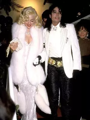 Madonna And Michael Jackson 8x10 Picture Celebrity Print • $3.99