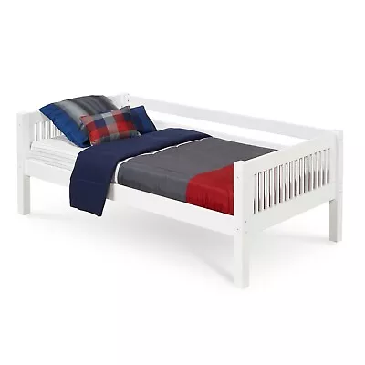 Solid Wood Daybed Bed Mission Style Factory Direct White Option Of Trundle • $299.99