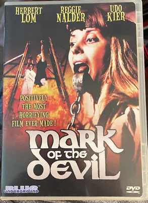 Mark Of The Devil (1970) DVD Blue Underground Not Rated Widescreen Horror • $15.99