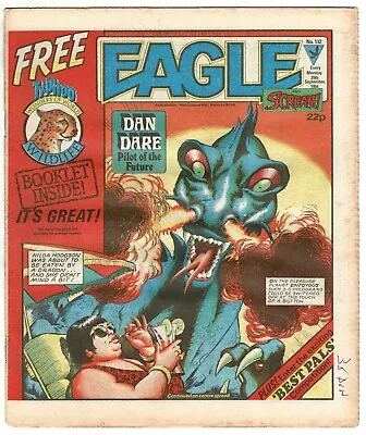 Eagle & Scream Comic #132 29th September 1984 Dan Dare - Combined P&P • £1.25