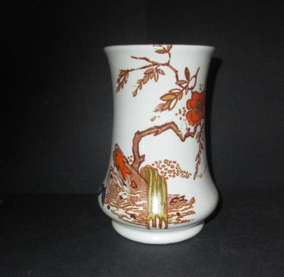 Small VASE Burgess & Leigh Burslem BURLEIGH WARE Unusual Oriental-like Pattern • £3