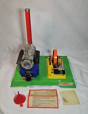 Vintage Wilesco D8 Steam Engine Limited Edition Model With Color. Very Nice! • $95