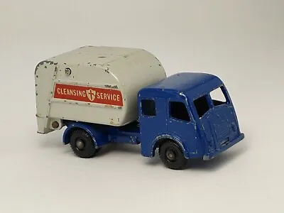 Vintage 1960s Matchbox Lesney Blue Tippax Refuse Trash Collector Truck No. 15 • $4.99