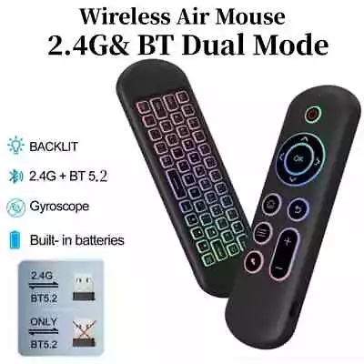 Remote Control Wireless Air Mouse USB Receiver Mini Keyboard For Smart TV Box • $18.68
