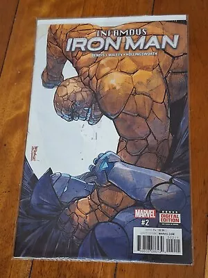 Infamous Iron Man #2 MARVEL Comics 2017 - Bagged And Boarded • $7