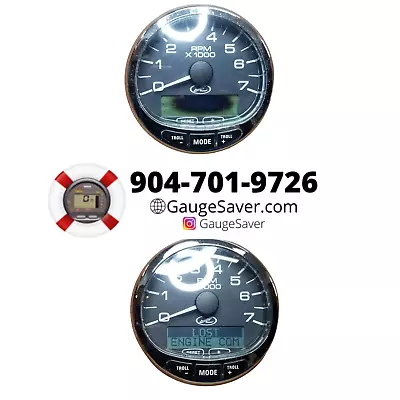 SC1000 Digital Multifunction Gauge (Mercury SmartCraft) LCD Restoration Service • $75