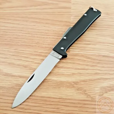 OTTER-Messer Mercator Folding Knife 3.5  Stainless Steel Blade Stainless Handle • $48.19