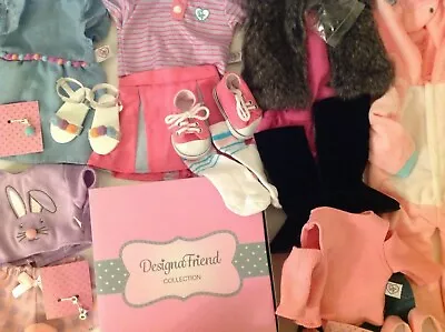 £12.95 • Buy Chad Valley Design A Friend Sets Of Clothes Outfits For 18  Designafriend Doll  