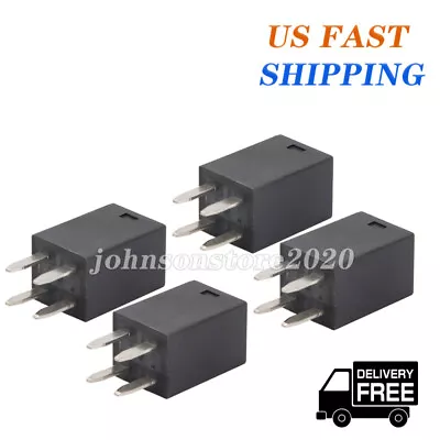 4x 12v 4 Pin Micro Relay SPDT 35/20 Amp ISO 280 Automotive Relay For Song Chuan • $15.49