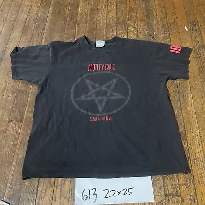 Motley Crue Shout At The Devil Vintage T Shirt Size Large  • $50