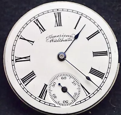 WALTHAM Early Gents Wristwatch Or Hunter Pocket Watch Movement Ticking Well 29.5 • £19.99