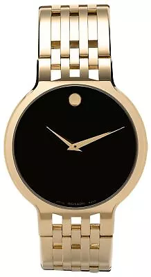 Movado Men's 606068 Esperanza Gold-Plated Stainless-Steel Watch • $379