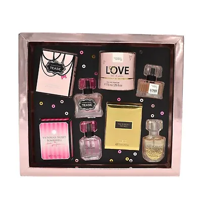 Victoria's Secret Mini Perfume Gift Set 4 Piece Eau De Parfum Bombshell Tease • $34.99