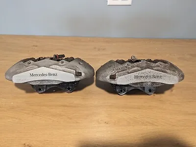 2012-2018 Mercedes-benz Cls550 W218 Front Brembo Brake Calipers Oem • $500