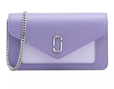 AUTH NWT Marc Jacobs The Longshot Logo ColorBlock Chain Wallet Crossbody • $189.99