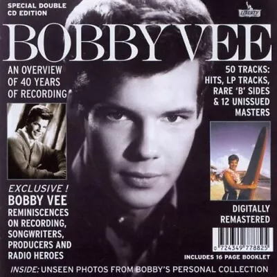 $12.97 • Buy Vee, Bobby - The Essential And Collectable Bobby Vee - Vee, Bobby CD 22VG The
