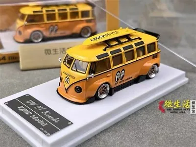 TPC 1/64 Volkswagen VW T1 Kombi Bus RWB  Mooneyes Coating Diecast Model Car • $29.99