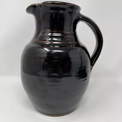 £115 • Buy Ray FINCH For Winchcombe Pottery Jug 24 Cms Tenmoku Glaze Plain #3