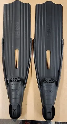 $76.99 • Buy Omer Stingray Evo Freediving And Spearfishing Fins, Black 39/40 = Size 5-6