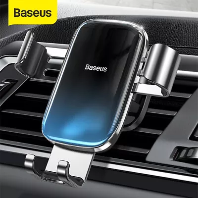 Baseus Universal Gravity Clip Car Mount Air Vent Phone Holder For Mobile Phone • $15.95