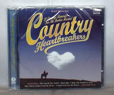 K-Tel Presents COUNTRY Heartbreakers CD NEW Sealed Jewel Case 20 Tracks ECD 3922 • £6.99