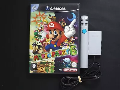 Mario Party 6 W/ Microphone (GameCube Game PAL) VGC COMPLETE - Australian Seller • $229.95