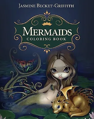 Jasmine Becket-Griffith Mermaids Colouring Book  • £14