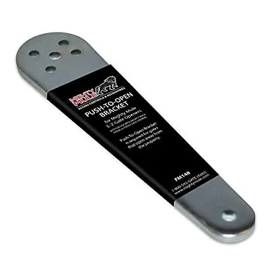 Push To Open Gate Bracket (FM148) For Mighty Mule Automatic Gate Openers Silver • $26.47