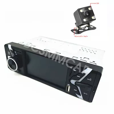 Car Stereo Bluetooth MP5 Player USB FM Audio Mirror Link With 4LED Camera Kit • $51.91