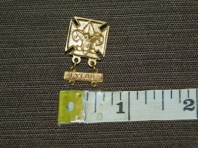 Vintage Bsa Boy Scouts Of America 1 Year Eagle Pin • $27.99