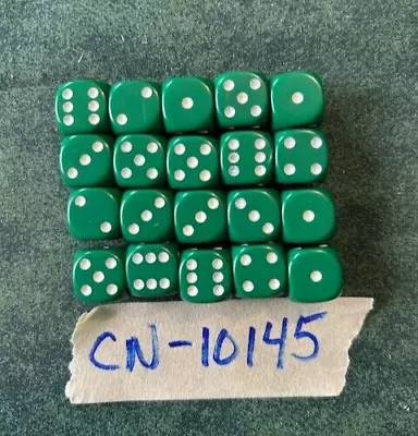 20x 7/16  D6 Dice Lot CN-10145 • $4.99