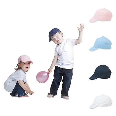 £7.45 • Buy Baby Cap Toddler Cap Summer Sun Hat Baseball Cap Childrens Pink Blue White Navy