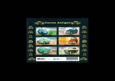 Old Cars Brazil 2001 DKW Vemag Renault Gordini Aero Willys Simca Chambord Fusca • $5.30