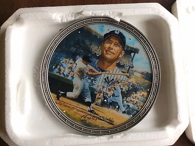 Mickey Mantle Collector Plate Bronx Bomber Bradford Exchange • $8.99