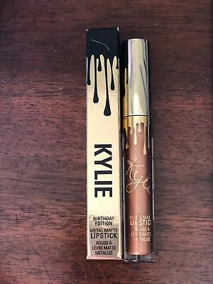 Kylie Cosmetics Birthday Metal Liquid Matte  Lipstick LORD  (acc84acc87) • $35