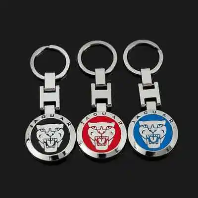 Jaguars Head Double-Sided Metal Alloy Key Ring (1only) • $12.95