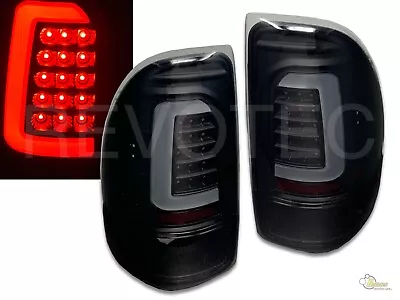 Black Smoke C Bar LED Tail Lights For 97-04 Dodge Dakota R/T SLT SXT Base • $163.95