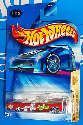 Hot Wheels 2004 Cereal Crunchers Series #115 Lincoln Continental 1964 Red W/ 10S • $3.60