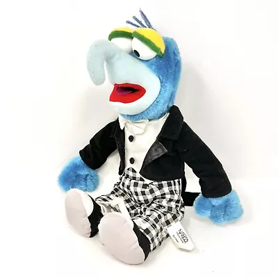 Nanco Muppets Plush Stuffed Animal Doll Toy 15” Gonzo Black Tuxedo Vintage • $18